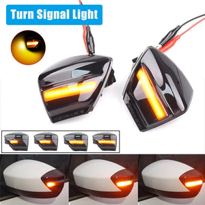 Planet Gates 2X For Ford S-Max 07-14 Kuga C394 08-12 C-Max 11-19 LED Dynamic Turn Signal Light Side Mirror Sequential Blinker Indicator Lamp