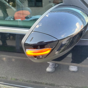 Planet Gates 2X For Ford S-Max 07-14 Kuga C394 08-12 C-Max 11-19 LED Dynamic Turn Signal Light Side Mirror Sequential Blinker Indicator Lamp