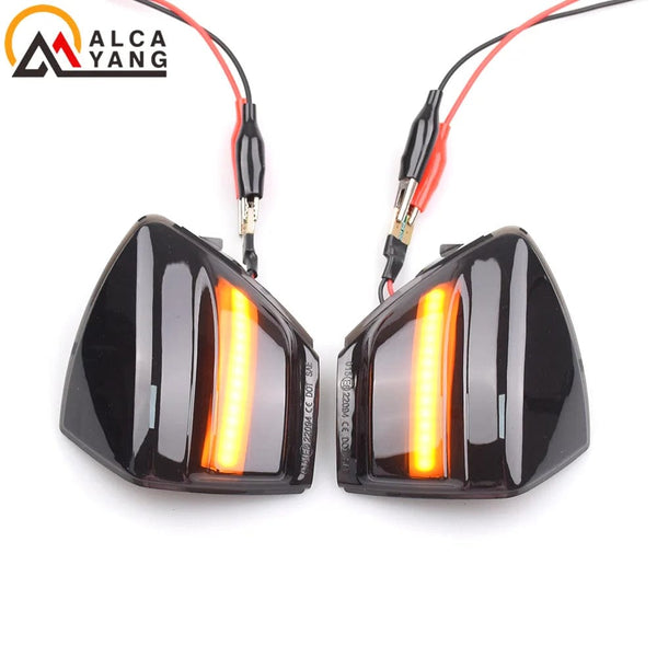 Planet Gates 2X For Ford S-Max 07-14 Kuga C394 08-12 C-Max 11-19 LED Dynamic Turn Signal Light Side Mirror Sequential Blinker Indicator Lamp