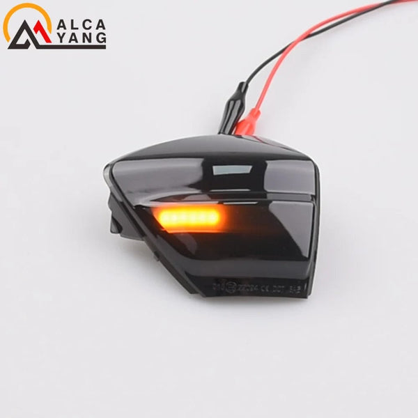 Planet Gates 2X For Ford S-Max 07-14 Kuga C394 08-12 C-Max 11-19 LED Dynamic Turn Signal Light Side Mirror Sequential Blinker Indicator Lamp