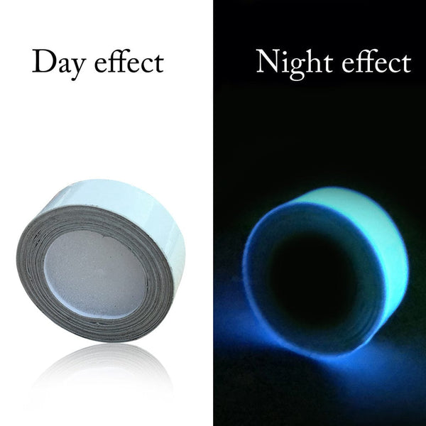 Planet Gates 2x400 Blue Luminous Strips 1 roll, Luminous Baseboard Stickers - Scene Decor, Room Decor, Birthday Party Supplies, Theme Party Decoration - Add a Touch of Magic to Your Home