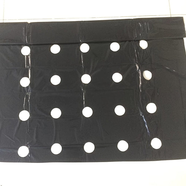 Planet Gates 3.11X32.8FT 1pc Plastic Film With Planting Holes, Garden Weed Control Barrier Film Mulching Breathable Gardening Farming Landscape Sheeting For Moisture Temperature Maintaining