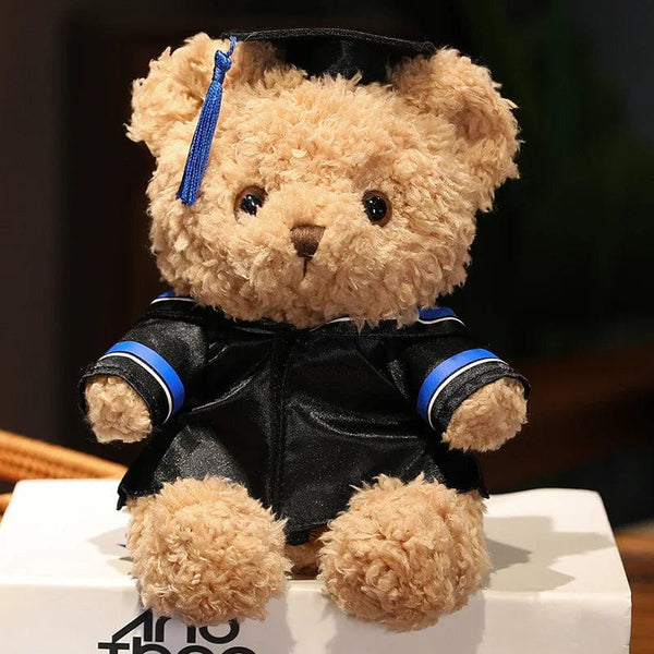 Planet Gates 3 / 23cm Doctor's Clothing Teddy Bear Doll Plush Toy Small Sitting Bear Doll Boys Girls Students Graduation Gift
