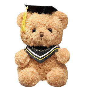 Planet Gates 3 / 23cm Doctor's Clothing Teddy Bear Doll Plush Toy Small Sitting Bear Doll Boys Girls Students Graduation Gift