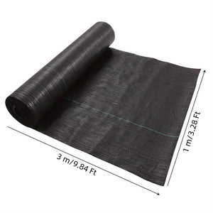 Planet Gates 3.28×9.84 Ft 1 Pack, Heavy-Duty Landscape & Weed Barrier Fabric Perfect For Patios, Gardens, Landscaping, Box Liners, Ground Cover & Erosion Protection, 99.97x299.92cm