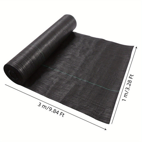 Planet Gates 3.28×9.84 Ft 1 Pack, Heavy-Duty Landscape & Weed Barrier Fabric Perfect For Patios, Gardens, Landscaping, Box Liners, Ground Cover & Erosion Protection, 99.97x299.92cm