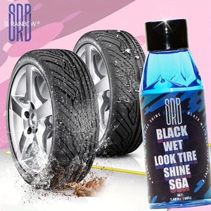Planet Gates 3.38 Oz/100ml SURAINBOW Tire Shine Dressing, For A Whole New Level Of Shine And Depth Of Black, Safe For Cars, Trucks, Motorcycles, RVs & More, 3.38oz