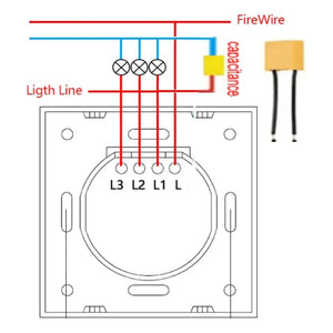 Planet Gates 3.3uF 2PCS capacitor 3.3UF 275VAC anti-light flash safety capacitor.Suitable for smart touch switches without neutral, electric fans, etc