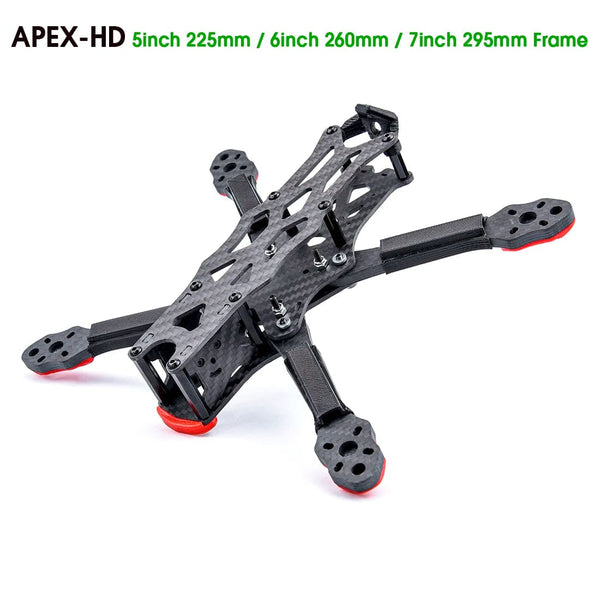 Planet Gates 3/4/5/6/7/8/9inch Carbon Fiber Quadcopter Frame For APEX 5 6 7 8 9 Inch / APEX-HD / APEX DC O3 / APEX-DC HD  FPV RC Racing Drone