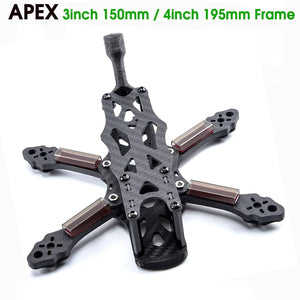 Planet Gates 3/4/5/6/7/8/9inch Carbon Fiber Quadcopter Frame For APEX 5 6 7 8 9 Inch / APEX-HD / APEX DC O3 / APEX-DC HD  FPV RC Racing Drone