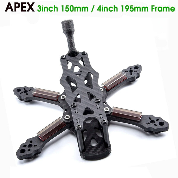 Planet Gates 3/4/5/6/7/8/9inch Carbon Fiber Quadcopter Frame For APEX 5 6 7 8 9 Inch / APEX-HD / APEX DC O3 / APEX-DC HD  FPV RC Racing Drone