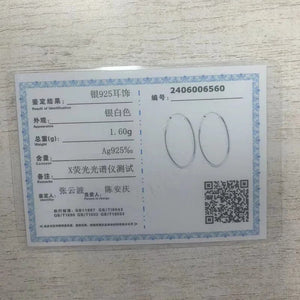 Planet Gates 3/4/5/6CM Round Hoop Earrings  925 Sterling Silver For Women Party Luxury Jewelry Accessories 2024 Trend Argent 925 Jewellery