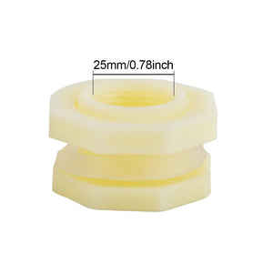 Planet Gates 3/4 Inch Rain Barrel Bulkhead Fitting Kit PVC Rain Barrel Valve with Hose AdapterRain Barrel Kit for Aquariums Water Tanks Pools