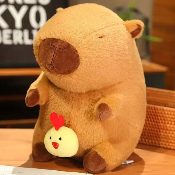 Planet Gates 3 / 40 Cute Turtle Backpack Capibara Strawberry Hat Capybara Plush Toy Stuffed Animals Soft Doll Kids Toys Birthday Gift Pendant Decor