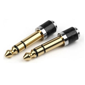 Planet Gates 3.5 to 6.35 Adapter Audio Converters 1/4" 1/8" Male Female Connectors 6.5mm to 3.5mm Jack Headphone Consumer Electronics