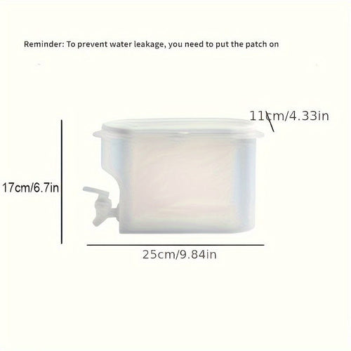 Planet Gates 3.5L 1pc, Refrigerator Cold Kettle, Summer Cooling Large Capacity Fruit Tea Kettle, Household High Temperature Resistant Drink Bucket, With Faucet Ice Water Juice Bucket, Kitchen Supplies, Bar Supplies