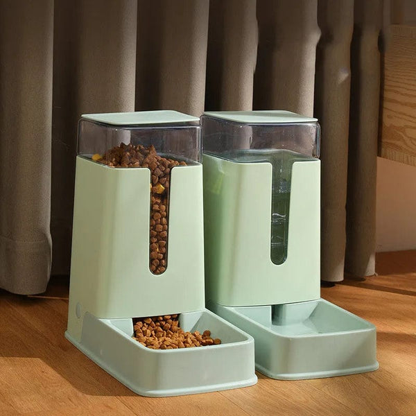 Planet Gates 3.5L Auto Food Feeder Dispenser Dog Cat Bowl Feeder Large Capacity Dog Cat Water Food Feeding Pet Supplies Pet Fountain
