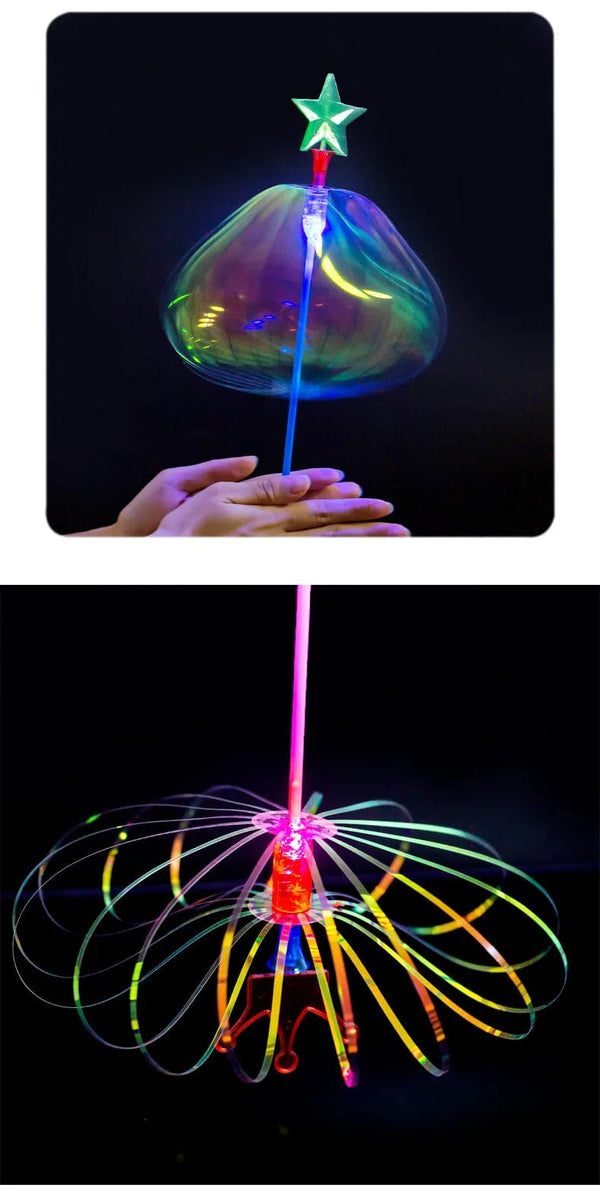 Planet Gates 3/5Pcs Magic Twist Bubble Wand Rainbow Led Glowing Bubble Stick Colorful Bubble Wand Kids Luminous Toys Wedding Party Gifts