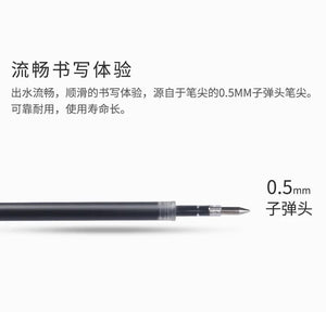 Planet Gates 3/6/10Pcs Gel Pens Set Black/red/blue Ballpoint for writing 0.5mm Refills Office Accessories School Supplies Stationery