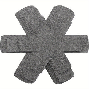 Planet Gates 3/6/12pcs 10.2/13.8/15inch Pot And Pan Protectors, 3 Different Size, Pot Dividers Pads, Stacking Pan Protectors, Pan Separators Pads For Protecting And Separating Pots And Pans