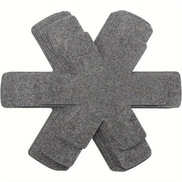 Planet Gates 3/6/12pcs 10.2/13.8/15inch Pot And Pan Protectors, 3 Different Size, Pot Dividers Pads, Stacking Pan Protectors, Pan Separators Pads For Protecting And Separating Pots And Pans