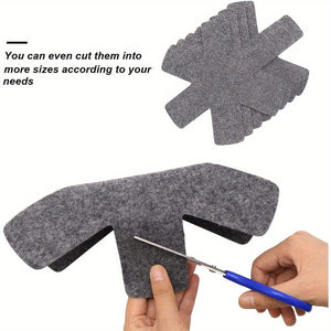 Planet Gates 3/6/12pcs 10.2/13.8/15inch Pot And Pan Protectors, 3 Different Size, Pot Dividers Pads, Stacking Pan Protectors, Pan Separators Pads For Protecting And Separating Pots And Pans