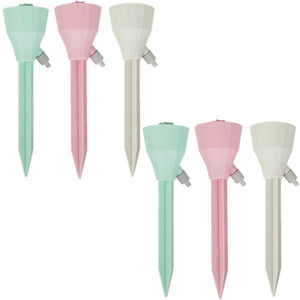 Planet Gates 3/6/12Pcs Automatic Flower Watering Device Timing Adjustable Drip Water Seepage Device Potted Plant Irrigation Tool For Flowers