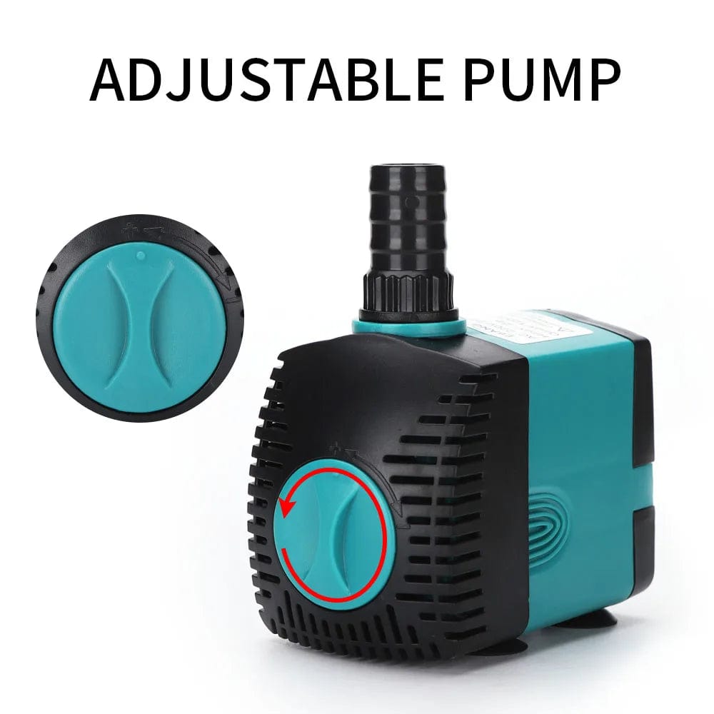 Planet Gates 3-60W Ultra-Quiet Submersible Water Pump Fountain Fish Pond Aquarium Water Pump Filter Fish Tank Fountain Pump 220V-240V/110V