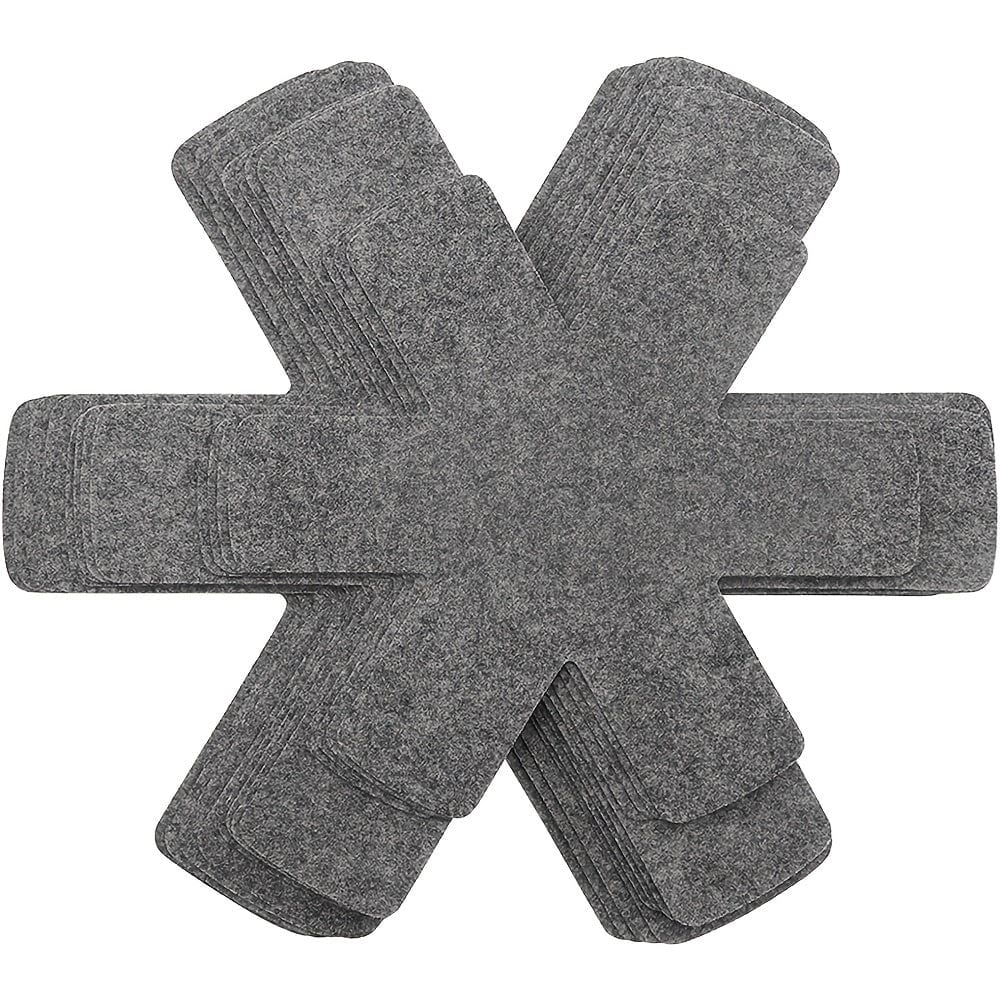 Planet Gates 3/6pcs 25.91/35.05/38.1 Cm Pot And Pot Protectors, Pot Dividers, Stacked Pot Protectors, And Pot Dividers Are Used To Protect And Separate Pots And Pans