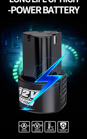 Planet Gates 3/8 Rechargeable Electric , Ratchet Set, Angle Drill, Screwdriver To Remove Screw Nut, Automobile Maintenance Tool