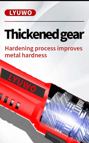 Planet Gates 3/8 Rechargeable Electric , Ratchet Set, Angle Drill, Screwdriver To Remove Screw Nut, Automobile Maintenance Tool