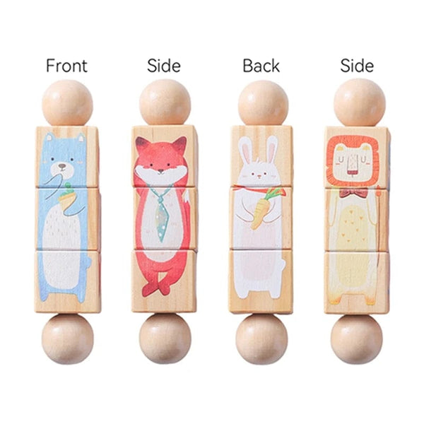 Planet Gates 3 Baby Wooden Rotating Jigsaw Puzzle Hand bell Toy Baby Mobile Musical Rattle Toy Montessori Puzzle Game For Babies Newbaby Gift