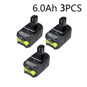 Planet Gates 3 battery / United Arab Emirates 6Ah For RYOBI P108 18V One+ Plus Battery 18 Volt Lithium-Ion Power Tools P104 P107 RB18L50 RB18L20 P108