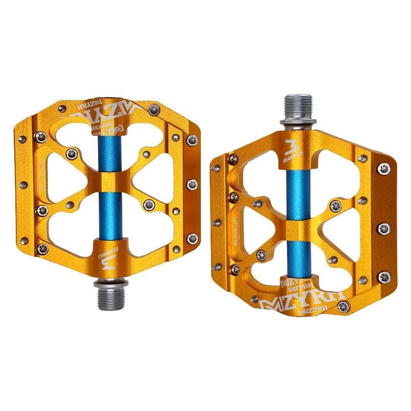 Planet Gates 3 Bearings Bicycle Pedals Ultralight Anti-slip CNC BMX MTB Road Bike Pedal Cycling Sealed Bearing Bike Pedals