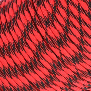 Planet Gates 3 Black Red / 15M 5M/15M/30M 7-Core 550 Paracord 4mm Parachute Cord Outdoor Camping survival Rope kit Umbrella Tent Lanyard Strap Clothesline