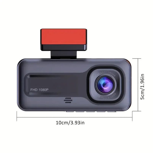 Planet Gates 3 Channel-BL / With 32G TF Card 3 Channel Dash Cam for Cars Camera Black Box 1080P Video Recorder Rear View Camera for Vehicle Car DVR car accessories