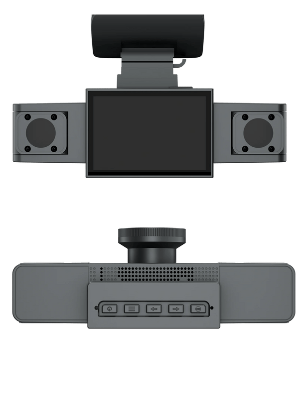 Planet Gates 3 Channel Dash Cam Video Recorder Three Lens Car Camera with Rear View DVR 24H Parking Monitor Black Box car accessories