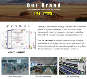 Planet Gates 3 Channel Dash Cam Video Recorder Three Lens Car Camera with Rear View DVR 24H Parking Monitor Black Box car accessories