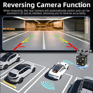 Planet Gates 3 Channel WiFi Dash Cam Rear View Camera W/ IR Night Vision Loop Recording & 3" IPS Screen 1080P 3 Camera Car DVR car accessory