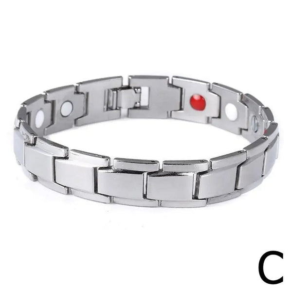 Planet Gates 3 / CN Stainless Steel Magnetic Bracelets for Arthritis Pain Relief Therapy Elastic Bangle Bracelet Jewelry Health Slimming Weight H9I4