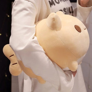 Planet Gates 3 Colour Cute Cat Plush Toy Stuffed Fluffy Cat with Fish Tail Kawaii Cat Soft Doll Toys For Children Birthday Gift Room Decor