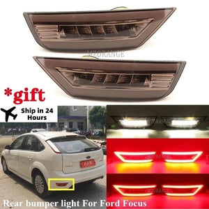 Planet Gates 3 Functions / CHINA 2Pcs LED Rear Bumper Reflector Light For Ford Focus 2 MK2 Hatchback Ecosport Escape Kuga 2009-2020 Rear Signal Fog Lamp