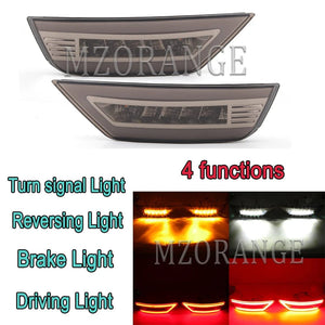 Planet Gates 3 Functions / CHINA 2Pcs LED Rear Bumper Reflector Light For Ford Focus 2 MK2 Hatchback Ecosport Escape Kuga 2009-2020 Rear Signal Fog Lamp