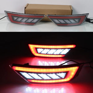 Planet Gates 3 Functions / CHINA 2Pcs LED Rear Bumper Reflector Light For Ford Focus 2 MK2 Hatchback Ecosport Escape Kuga 2009-2020 Rear Signal Fog Lamp