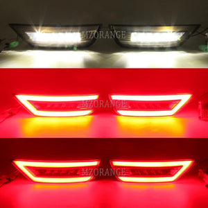 Planet Gates 3 Functions / CHINA 2Pcs LED Rear Bumper Reflector Light For Ford Focus 2 MK2 Hatchback Ecosport Escape Kuga 2009-2020 Rear Signal Fog Lamp