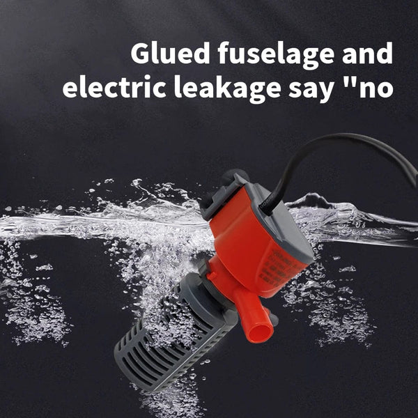 Planet Gates 3 in 1 Filter Portable Silent Aquarium Internal Filter Oxygen Submersible Fish Tank Water Pump For Garden Submersible Filter