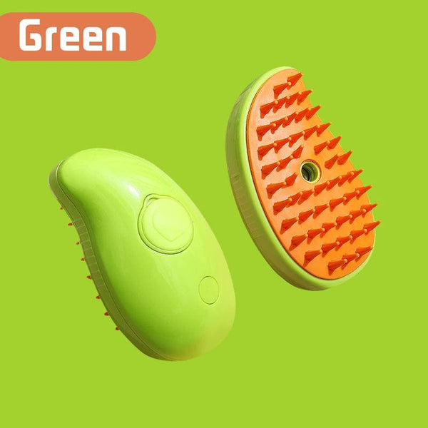Planet Gates 3 in 1 Pet Brush Cat Steam Brush Comb Dog Brush Electric Spray Cat Hair Brushes Massage Pet Grooming Hair Removal Combs
