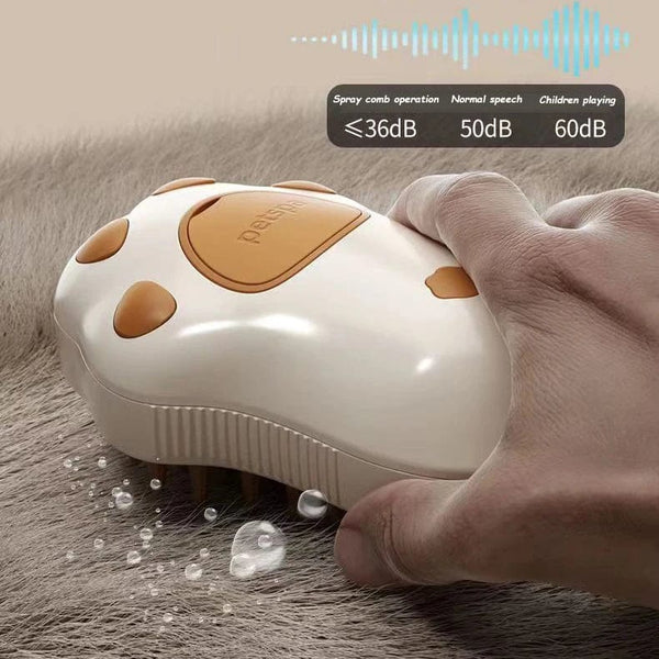 Planet Gates 3 in 1 Pet Brush Cat Steam Brush Comb Dog Brush Electric Spray Cat Hair Brushes Massage Pet Grooming Hair Removal Combs