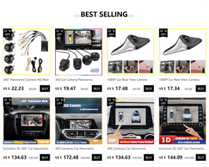 Planet Gates 3 Lens / 32G 4 inch Black Box Car DVR Dashcam Dash Camera IPS HD Screen 1080P Dual Lens Video Recorder Front + Interior View Camera Dash Cam