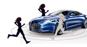 Planet Gates 3 Lens / 32G 4 inch Black Box Car DVR Dashcam Dash Camera IPS HD Screen 1080P Dual Lens Video Recorder Front + Interior View Camera Dash Cam